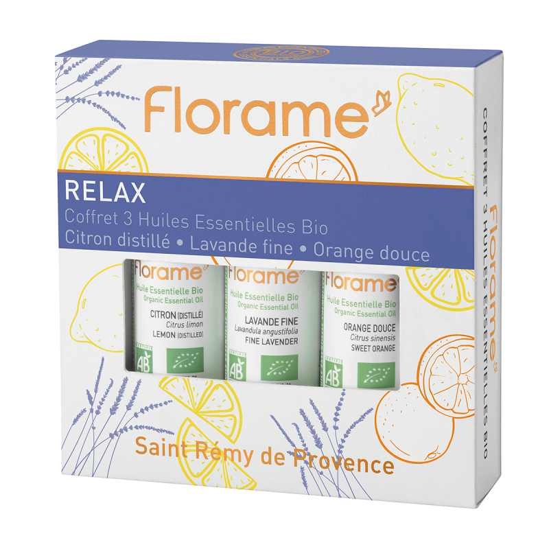 Coffret d'Huiles Essentielles Bio Relax