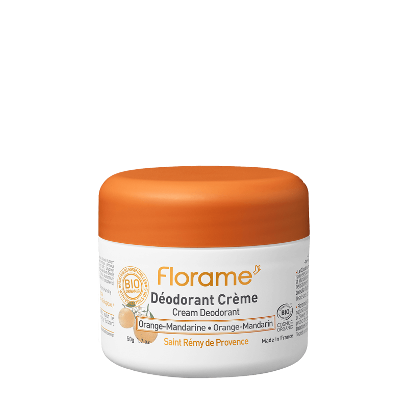 Déodorant Crème Orange-Mandarine