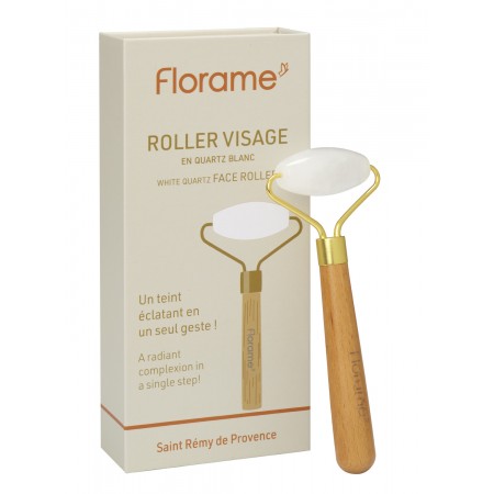 Roller-visage-en-quartz-blanc-florame 2