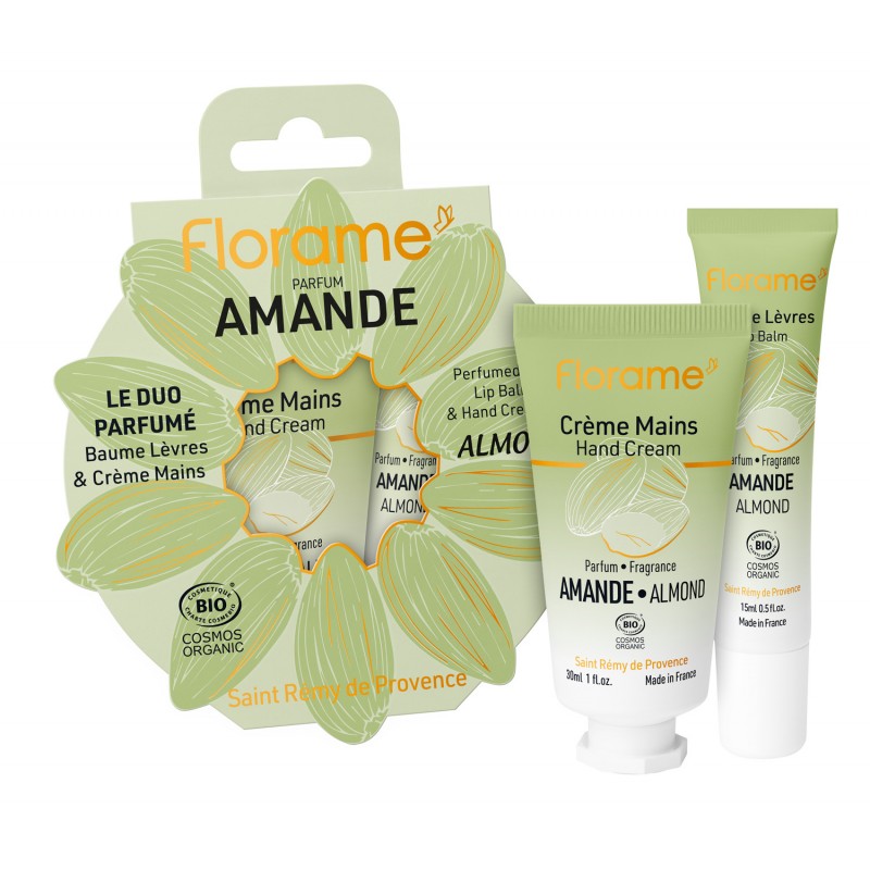 Duo parfumé amande