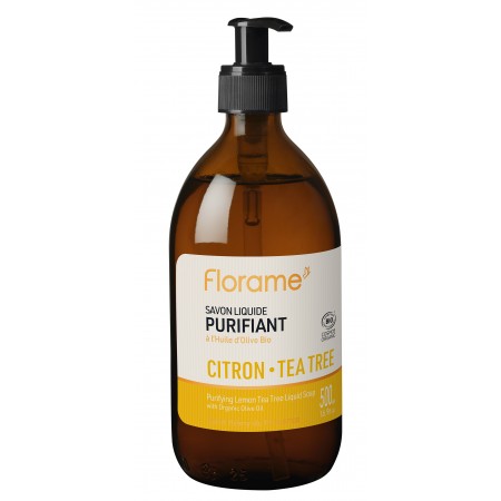 Lemon-Tea-Tree-Liquid -soap-florame